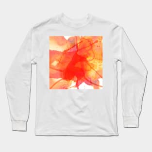 Awesome Watercolor Abstract Art Long Sleeve T-Shirt